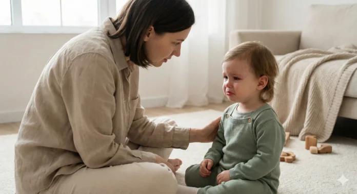 2–6 yaş çocuklarda öfke nöbeti sırasında sakin ve destekleyici ebeveyn yaklaşımı