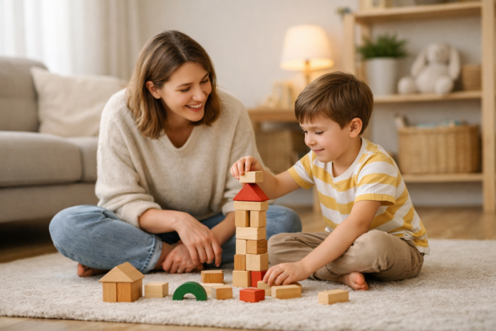 çocuklarda soyut kavram gelişimini destekleyen ebeveyn ve çocuk etkileşimi