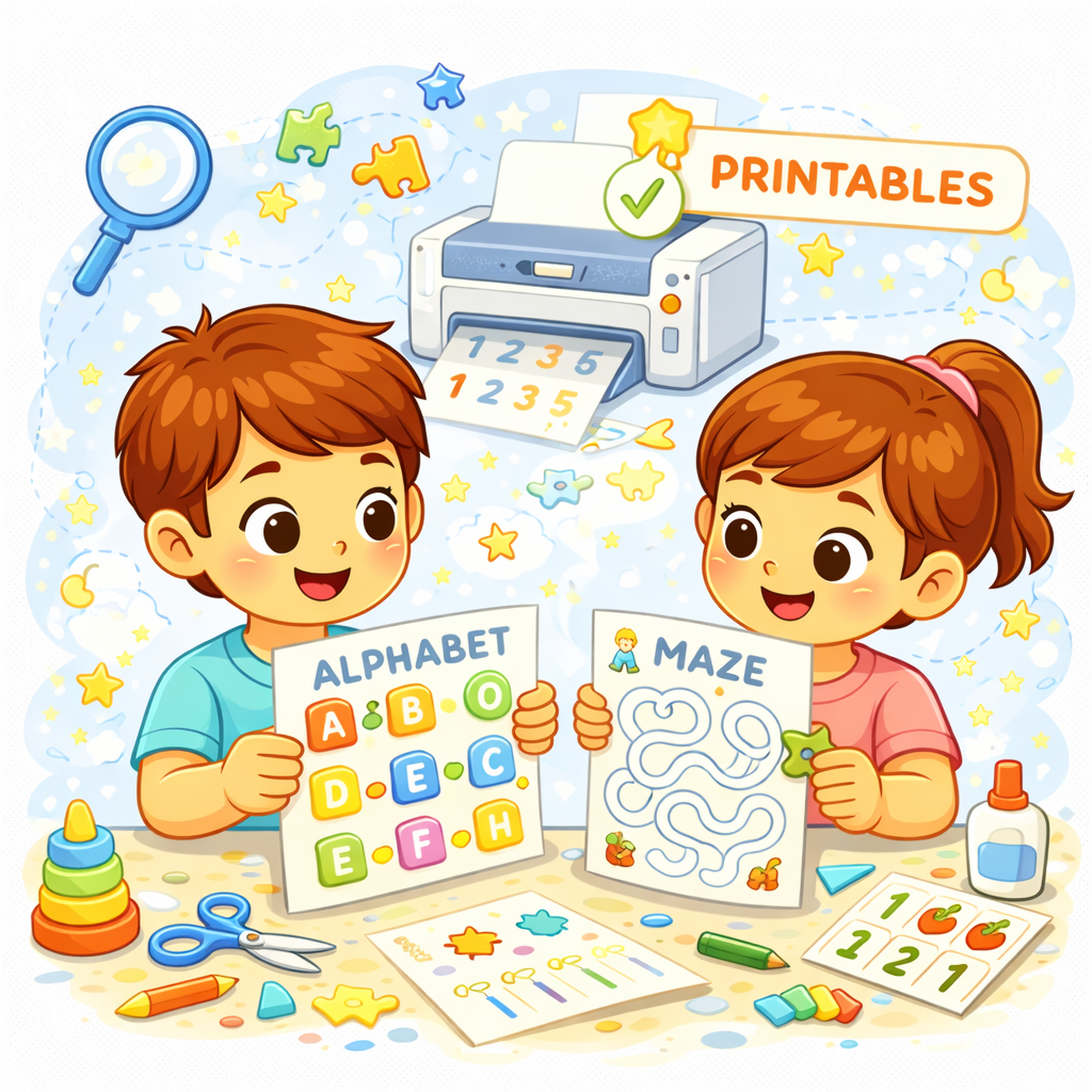 Yazdırılabilir Materyaller