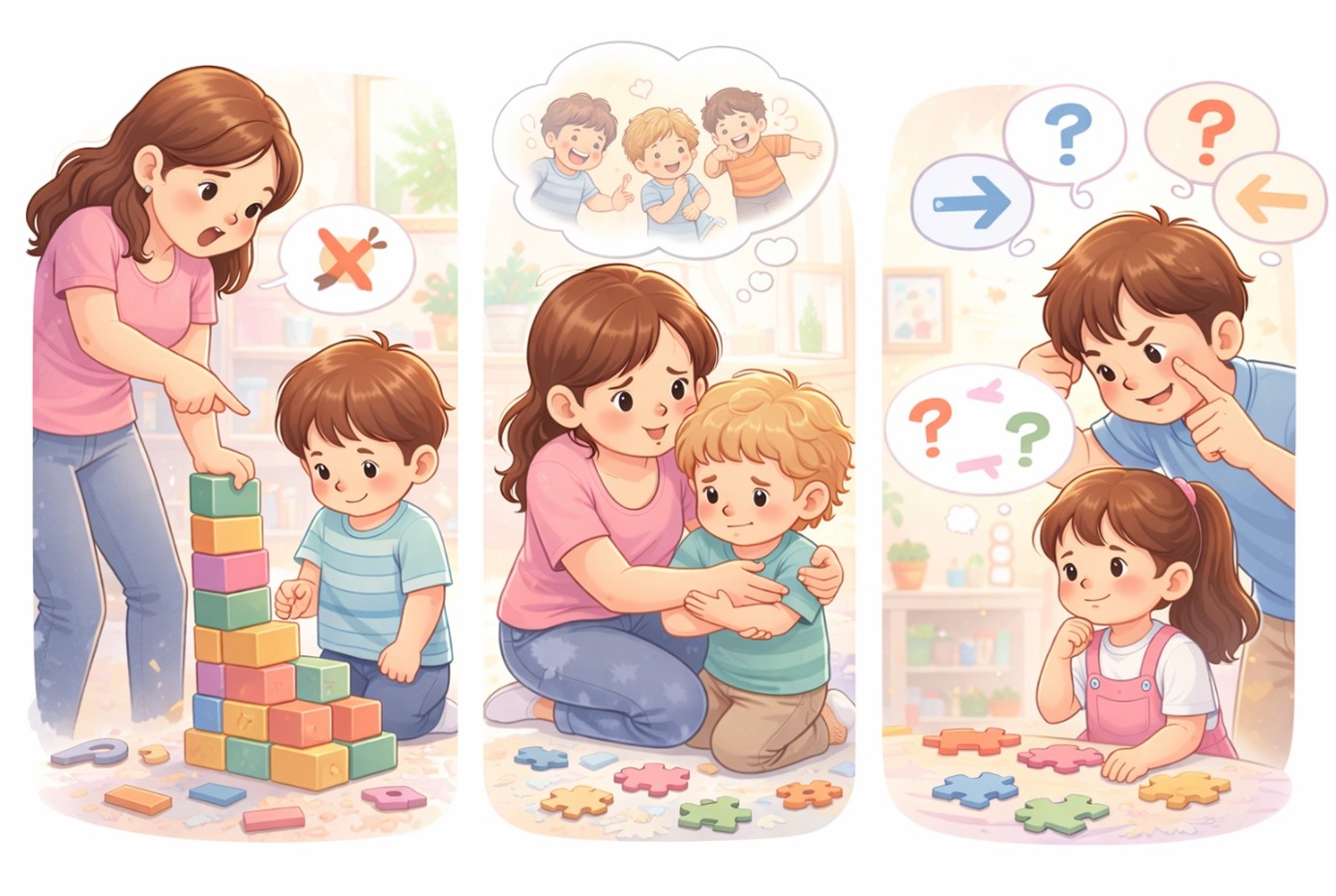 Çocuklarda problem çözme becerisi nasıl geliştirilir: ebeveyn rehberliğiyle blok oyunları ve düşünme süreci yaşayan çocuklar